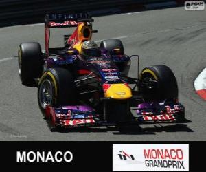 Puzzle Sebastian Vettel - Red Bull - Grand Prix του Μονακό 2013, 2º ταξινομούνται